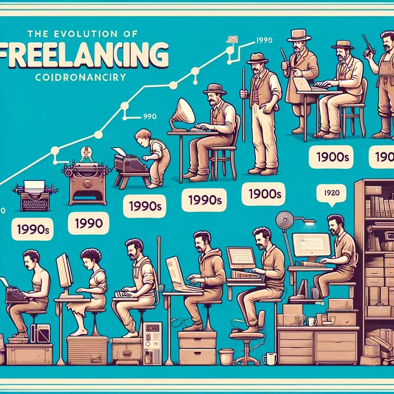 Evolution du métier de freelancer à travers les années 
