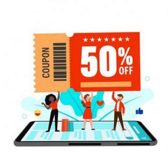 COUPON DEMO : - 50% REDUC